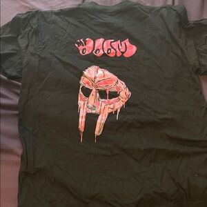 MF DOOM Graphic T-Shirt with pink Design